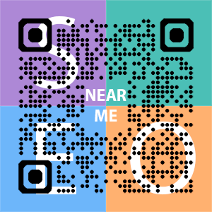 Near Me SEO Company logo with QR code for quick consultation in Chandler.