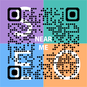 Near Me SEO Company logo with QR code for quick consultation in Kingman.