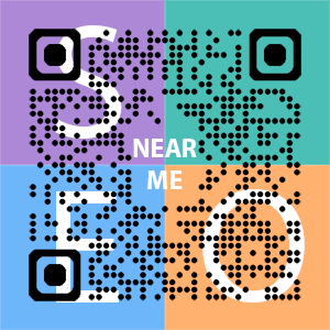 Near Me SEO Company logo with QR code for quick consultation in Maui.