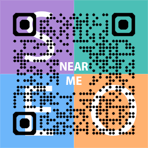 Near Me SEO Company logo with QR code for quick consultation in Melbourne.