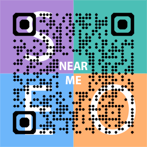 Near Me SEO Company logo with QR code for quick consultation in San Francisco.