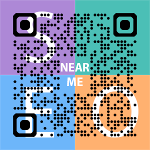 Near Me SEO Company logo with QR code for quick consultation in San Marino.