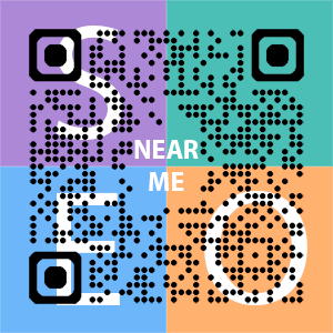 Near Me SEO Company logo with QR code for quick consultation in Springdale.
