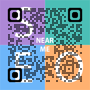 Near Me SEO Company logo with QR code for quick consultation in Springfield.