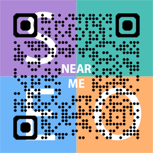 Near Me SEO Company logo with QR code for quick consultation in Surprise.