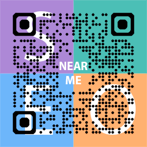 Near Me SEO Company logo with QR code for quick consultation in Temecula.