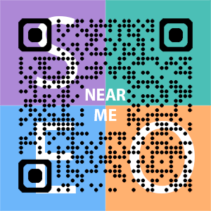 Near Me SEO Company logo with QR code for quick consultation in Valdosta.