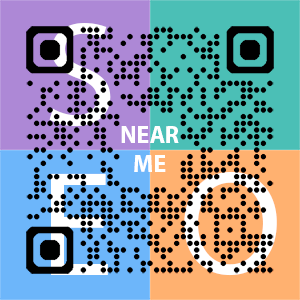 Near Me SEO Company logo with QR code for quick consultation in Ventura.