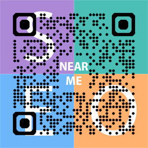 Near Me SEO Company logo with QR code for quick consultation in Waterloo.